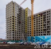 Ход строительства дома № 2 (1714) в ЖК Сибирский -