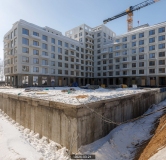 Ход строительства дома 2.2 в ЖК Пшеница -