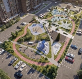 Ход строительства дома 6 в ЖК Крылья -