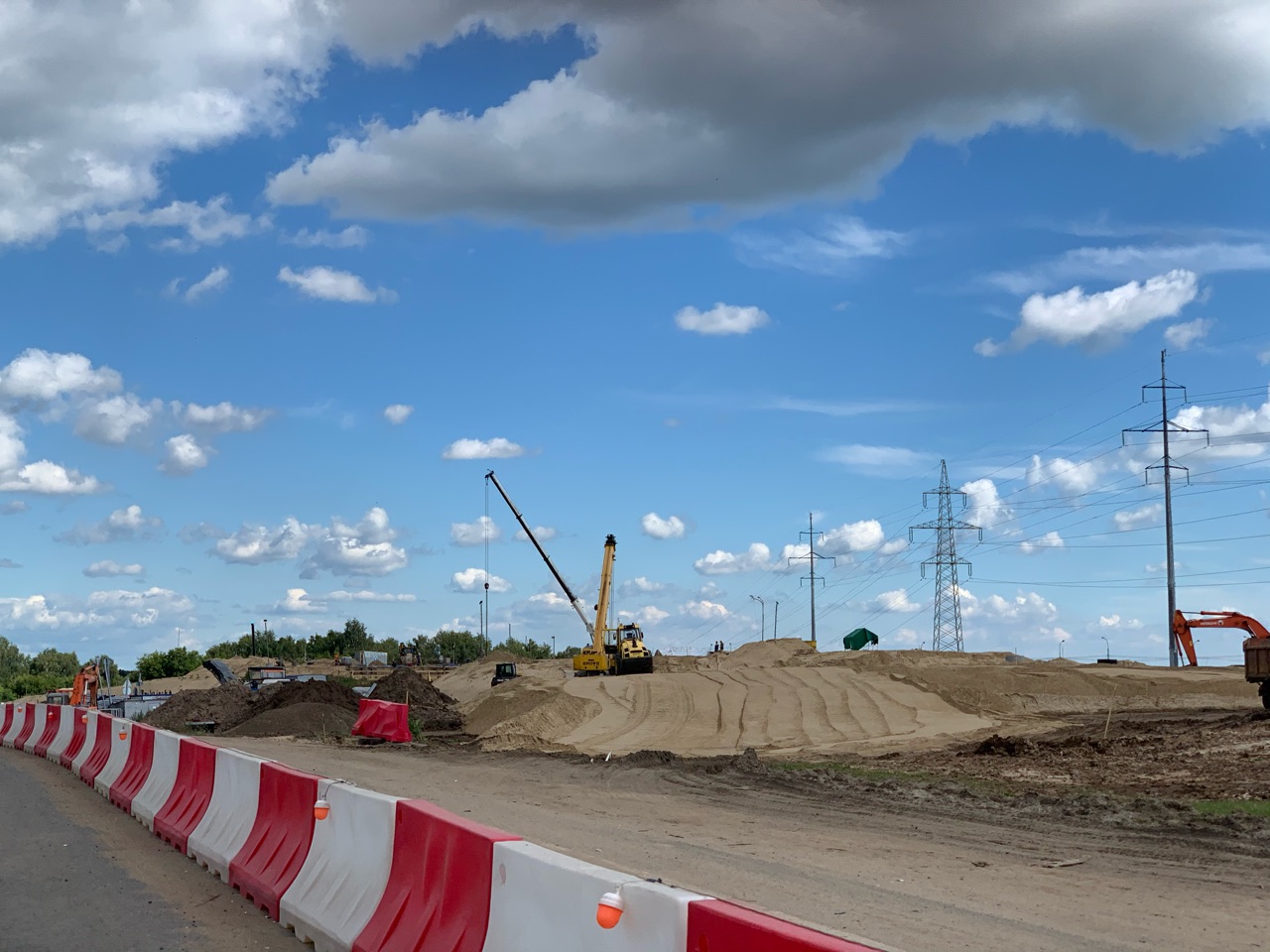 Открытие развязки в Ольгино перенесли на октябрь 2021 года