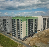 Ход строительства дома 4.1 в ЖК Шишкин -