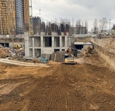 Ход строительства дома 19, секции 4,5 (2 этап) в ЖК Притяжение -