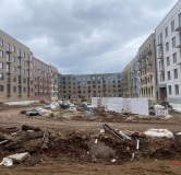 Ход строительства дома 7 в ЖК Санвилл -