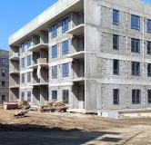 Ход строительства дома Литер 4 кв 9.2 в ЖК Усадьба Гостагаевская -