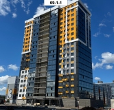 Ход строительства дома 69-1-1 в ЖК Новое Побережье -
