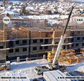 Ход строительства дома 1, 3 очередь в ЖК Радужный Парк -