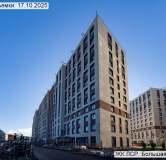 Ход строительства дома 5Б, 1 этап в ЖК ЛСР.Большая Охта -