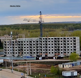 Ход строительства дома 21 в ЖК Прибрежный -