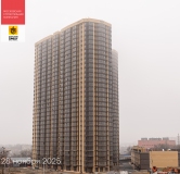 Ход строительства дома Литер 3 в ЖК Донской Арбат -