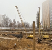 Ход строительства дома 19, секции 1-3 (1 этап) в ЖК Притяжение -