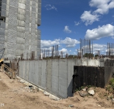 Ход строительства дома 309а, корпус 1 (секция 4, 4 этап) в ЖК Мир -