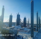 Ход строительства дома 2.1 в ЖК Галерея -