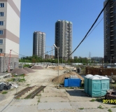 Ход строительства дома 5, 3 этап в ЖК На Заречной -
