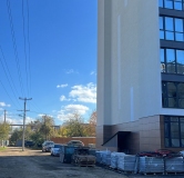 Ход строительства дома Литер 1 в ЖК Спутник -