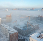 Ход строительства дома 45 в ЖК Европейский Берег -