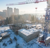 Ход строительства дома 5/1, 1 этап в ЖК Вита-парк -