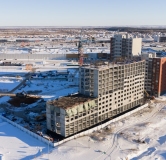 Ход строительства дома № 2, квартал 4 в Макрорайон Амград -