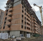 Ход строительства дома № 10 (5-7) в ЖК Смородина -