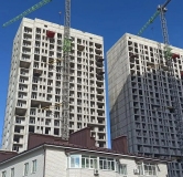 Ход строительства дома № 1 в ЖК Никитин -