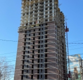 Ход строительства дома 1 в ЖК Белкин -