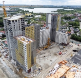 Ход строительства дома № 109, корпус 1 (ГП-73) в ЖК Беринг -
