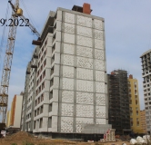 Ход строительства дома № 12 в ЖК Новая Кузнечиха -