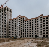 Ход строительства дома № 1492 (ГП-3) в ЖК Мятный -