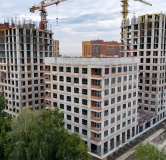 Ход строительства дома 1 в ЖК Цитатум -