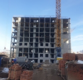 Ход строительства дома Литер 17 в ЖК Йондоз -