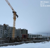 Ход строительства дома 4.2 в ЖК Озеро -