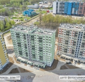 Ход строительства дома 111, корпус 1.2 в ЖК Ручьи -