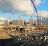 Ход строительства дома корпус 1.1 в ЖК Setl Ривьера -