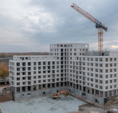 Ход строительства дома 2.2 в ЖК Пшеница -