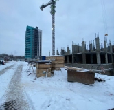 Ход строительства дома № 2 в ЖК На Журова -