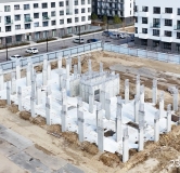 Ход строительства дома № 11, корпус 1 (ГП-6), этап 11 в ЖК Скандиа. Квартал у озера -