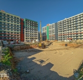 Ход строительства дома 1.3 в ЖК Патриот -