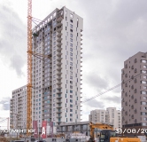 Ход строительства дома 19.2 в ЖК А Плюс -