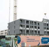 Ход строительства дома 222 в ЖК Аэрис -