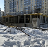 Ход строительства дома 40 (ГП-1 сек. В1) в ЖК Набережный квартал -