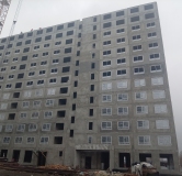 Ход строительства дома 1.1 в ЖК Чаадаев -