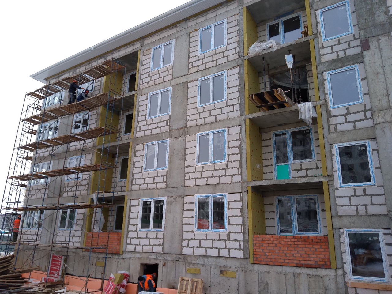 Строительство домов в ЖК "Новинки Smart City" идет по графику