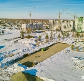Ход строительства дома 10 в ЖК Вишневая Горка -