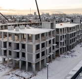 Ход строительства дома № 9 (ГП-7) в ЖК Смородина -