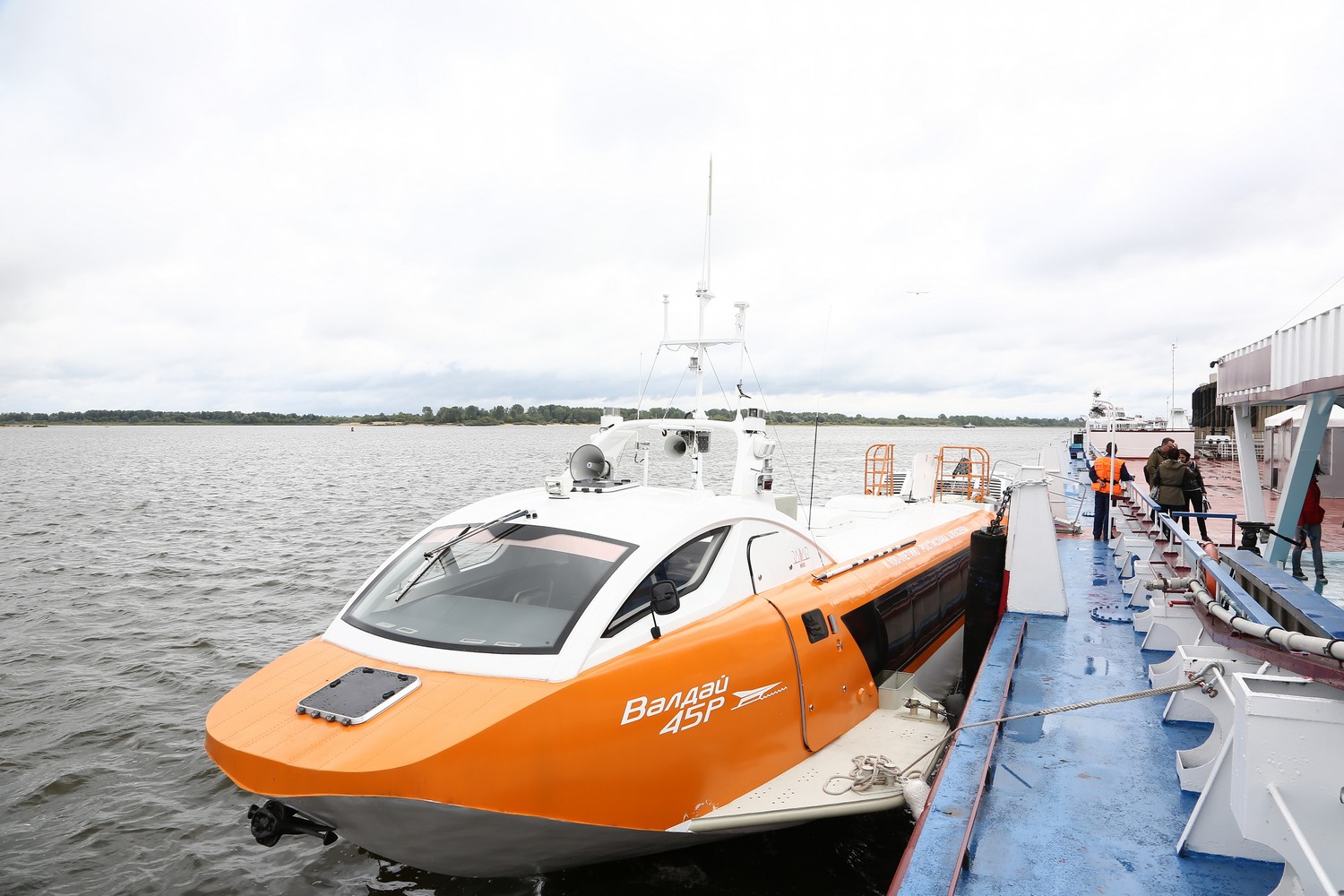Дан старт навигации судов на подводных крыльях в Нижегородской области