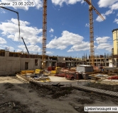 Ход строительства дома 9, корпус 1 в ЖК Цивилизация на Неве -