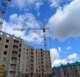 Ход строительства дома 46, блок В, 2 этап в ЖК Семейный квартал Ритм -