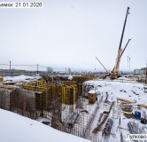 Ход строительства дома 3 в ЖК Пулково Лейк (Пулково Lake) -