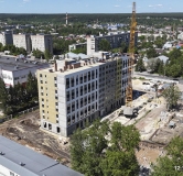 Ход строительства дома 1 в ЖК Дебют -