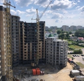 Ход строительства дома блок-секции 7-10 в ЖК Центральный -