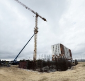 Ход строительства дома № 6 (ГП-4) в Микрорайон Комсомольский -